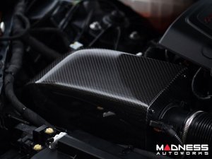 Alfa Romeo Stelvio Performance Air Intake Kit  - 2.0L - MAXFlow - MADNESS w/ BMC Twin Air Connical Filter 